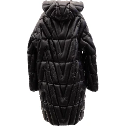 Black Women Wool Coat