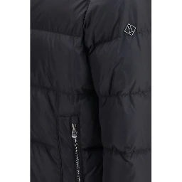 Black Goose Down Shell Jacket