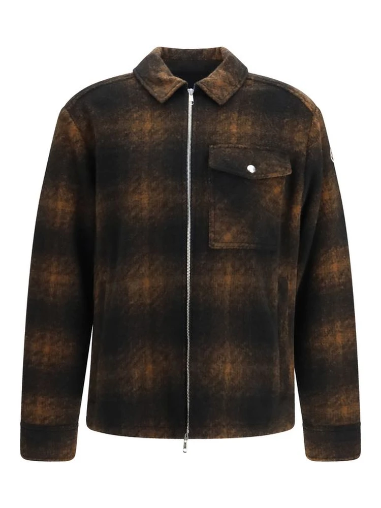 Brown Polyester Jacket