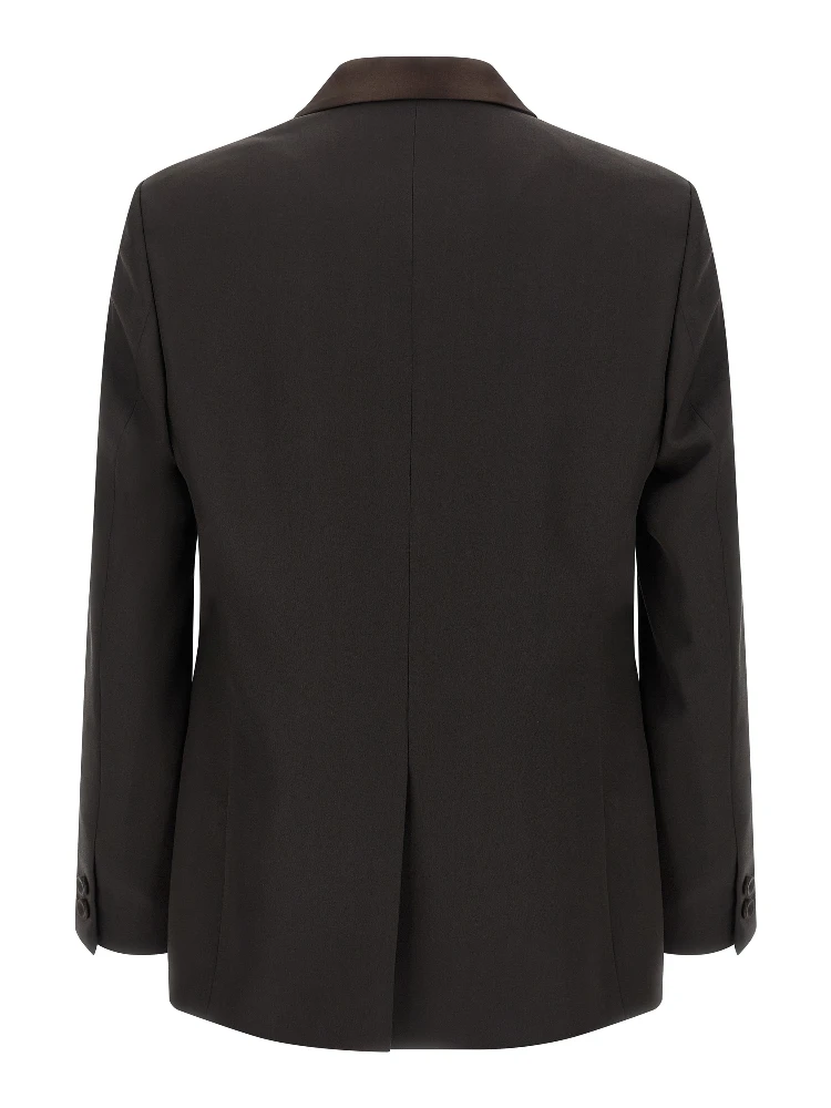 Brown Polyester Blazer alternative