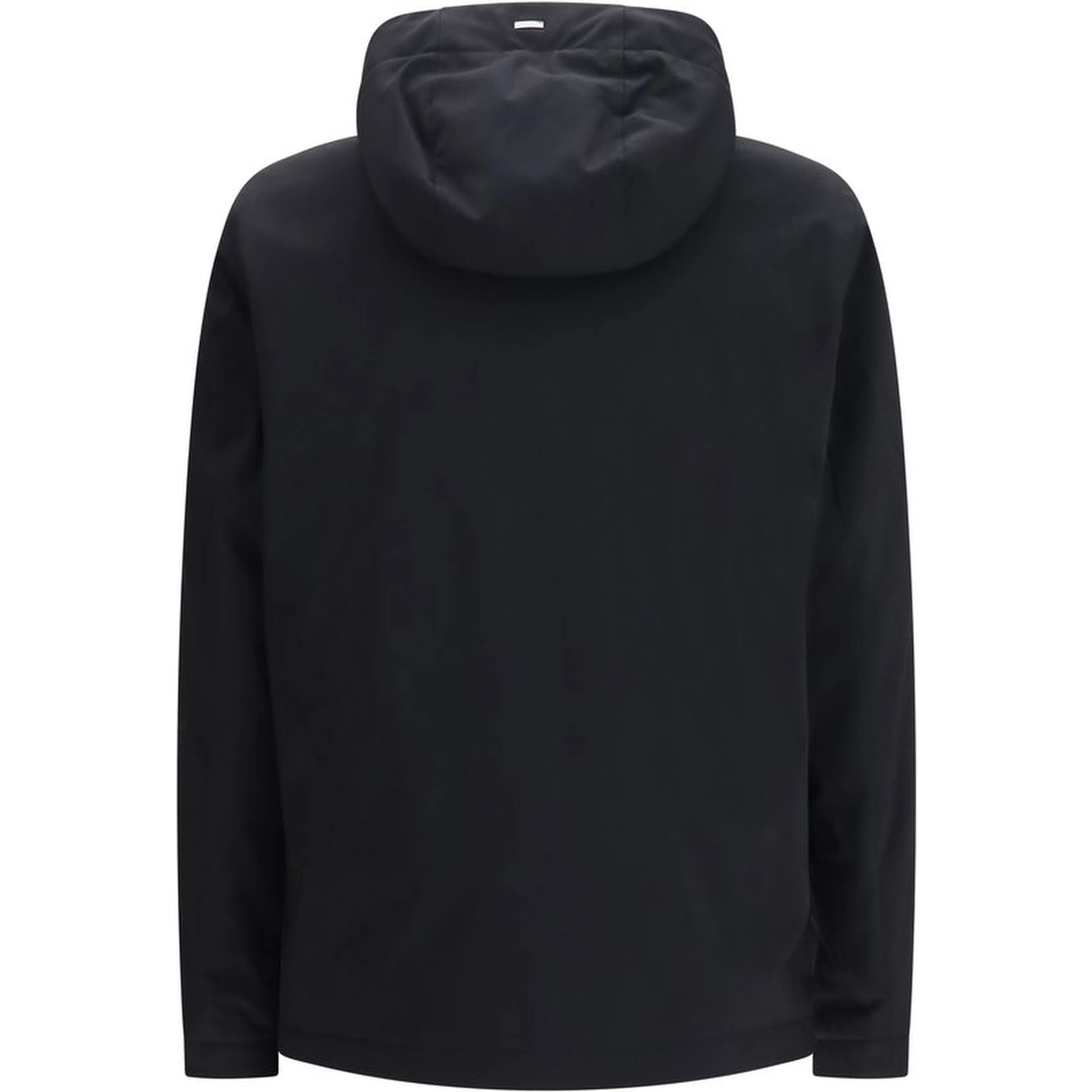 Black Polyester Shell Jacket