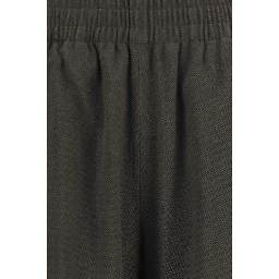Bicolor Viscose Casual Pants