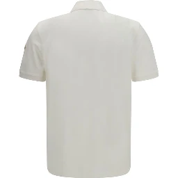 White Cotton Polo Shirt