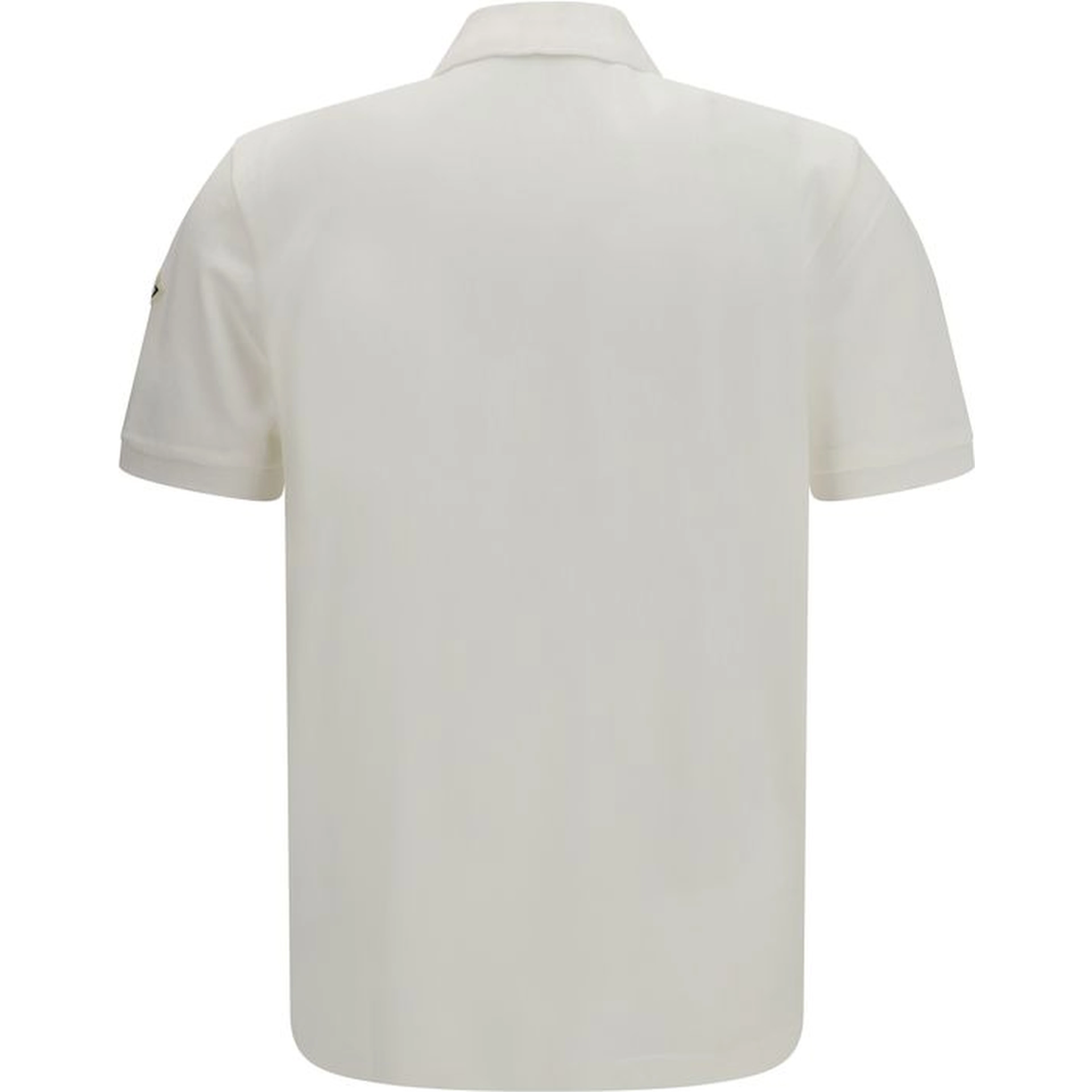 White Cotton Polo Shirt