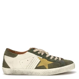 Bicolor Calf Leather Bos Taurus Sneakers