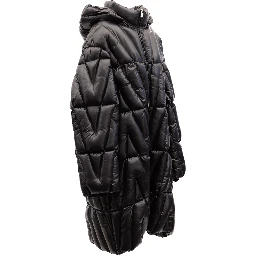 Black Women Wool Coat