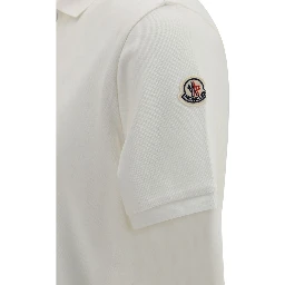White Cotton Polo Shirt