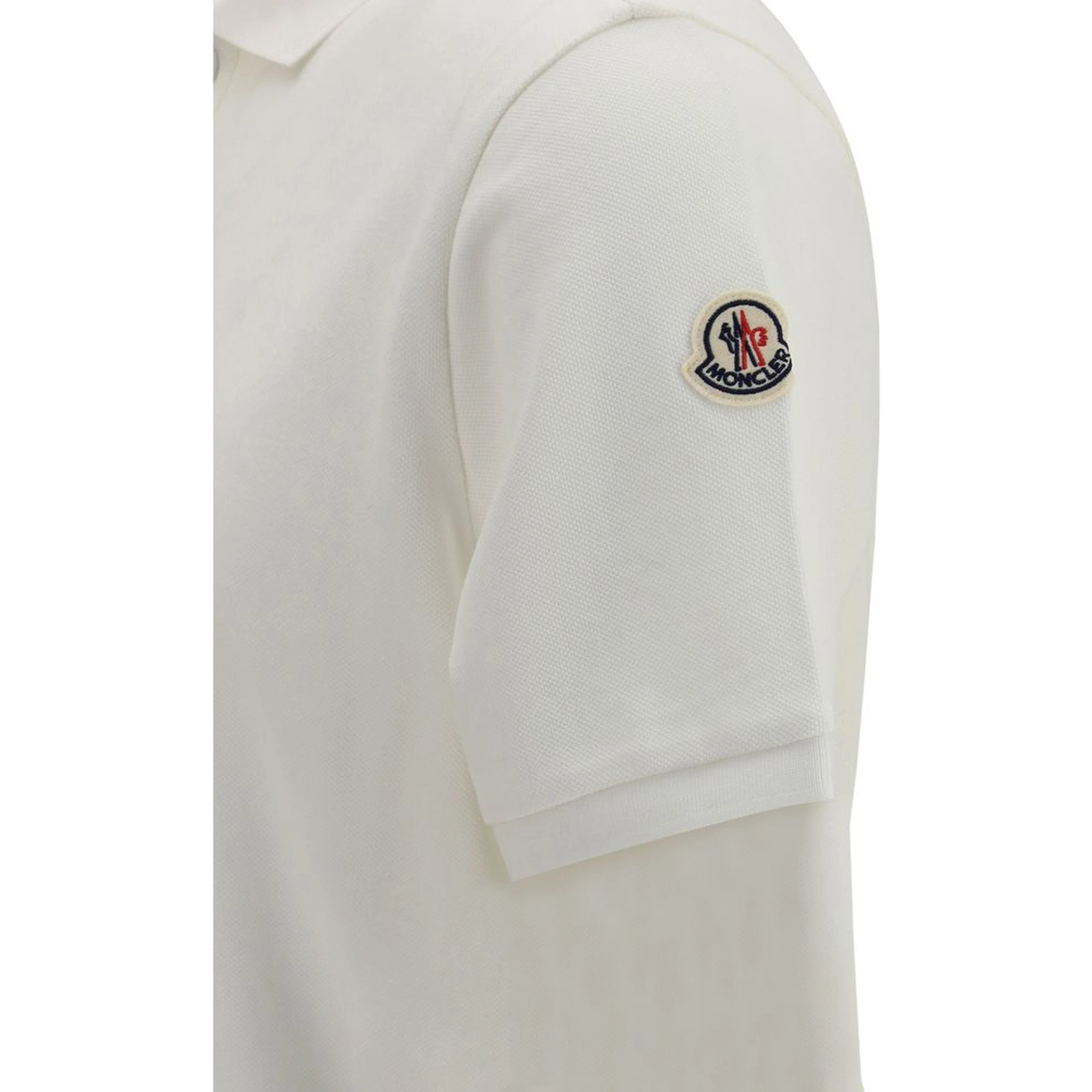 White Cotton Polo Shirt