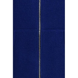 Blue Wool Oves Aries Sleeveless Jacket