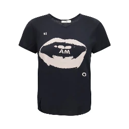 Black Cotton T-Shirt