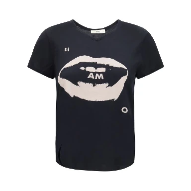 Black Cotton T-Shirt