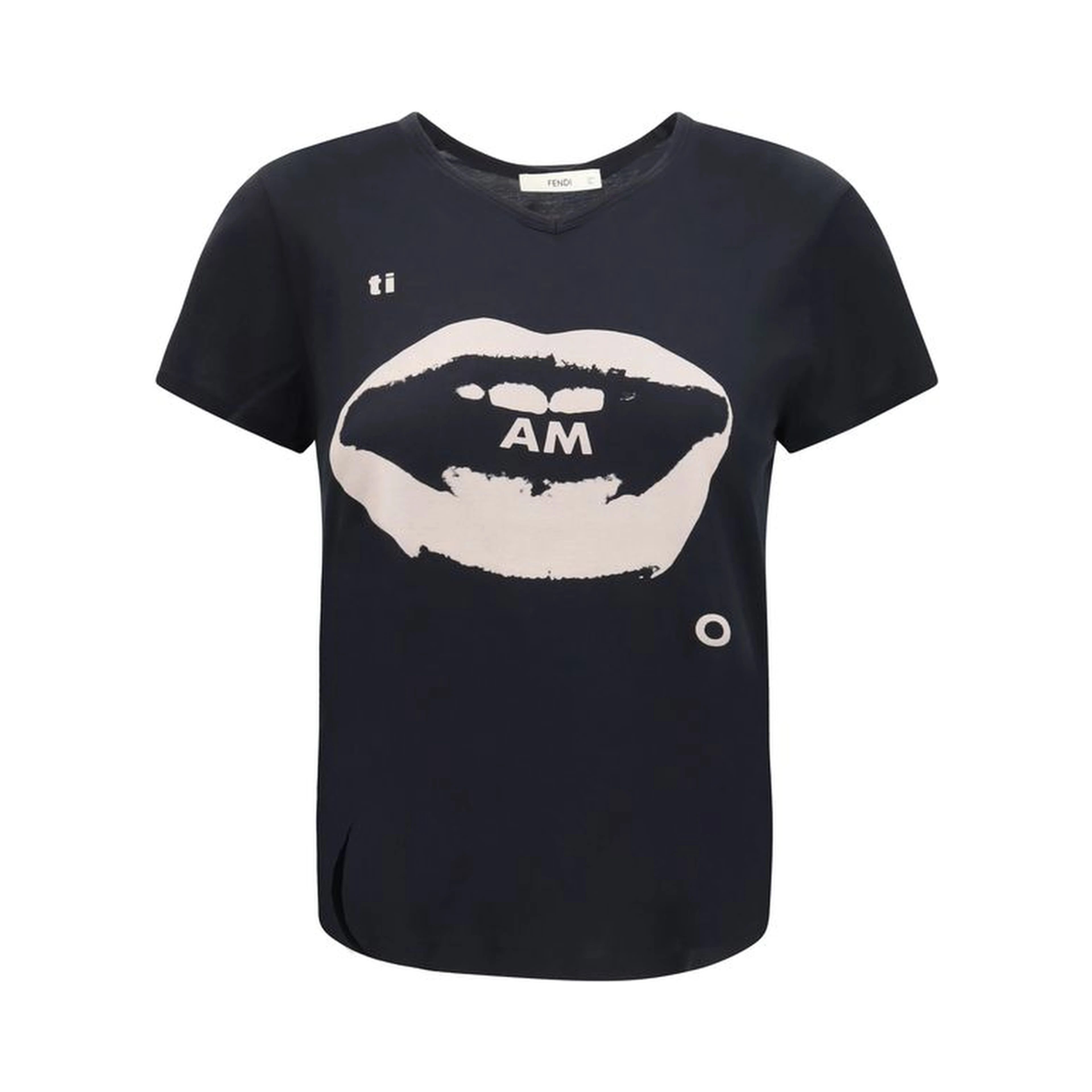 Black Cotton T-Shirt