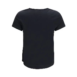 Black Cotton T-Shirt