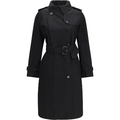 Black Cotton Coat