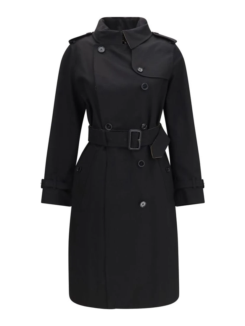Black Cotton Coat