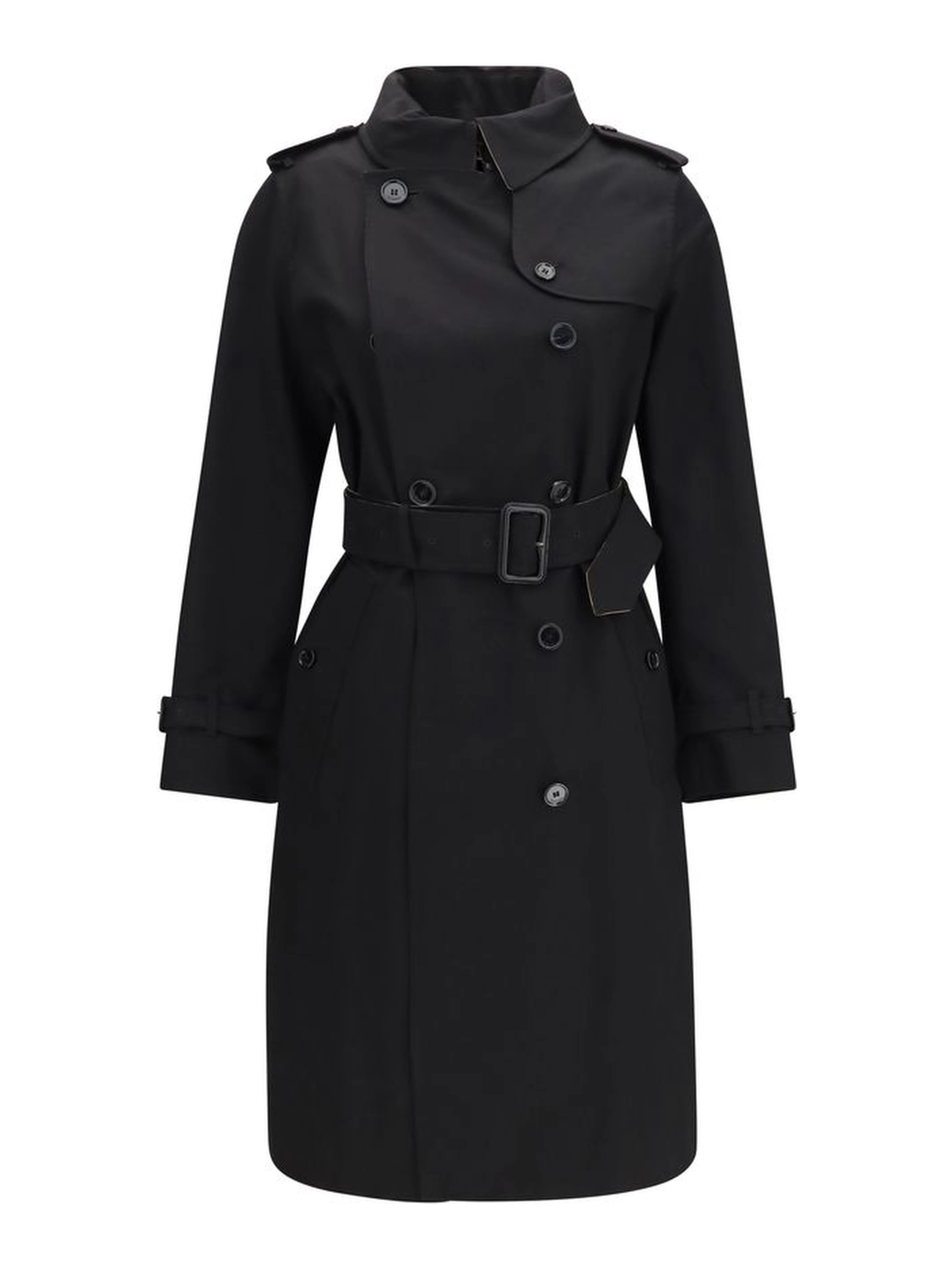 Black Cotton Coat