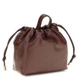 Bordeaux Calf Leather Bos Taurus Shoulder Bag