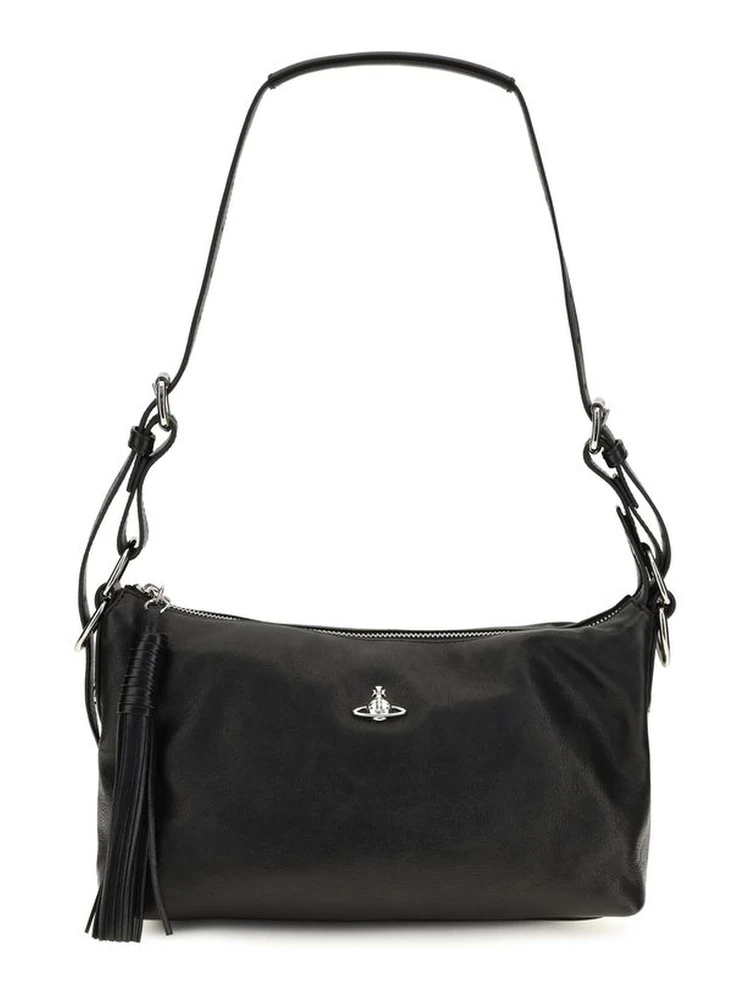 Black Lambskin Handbag