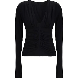 Black Viscose Dress Shirt