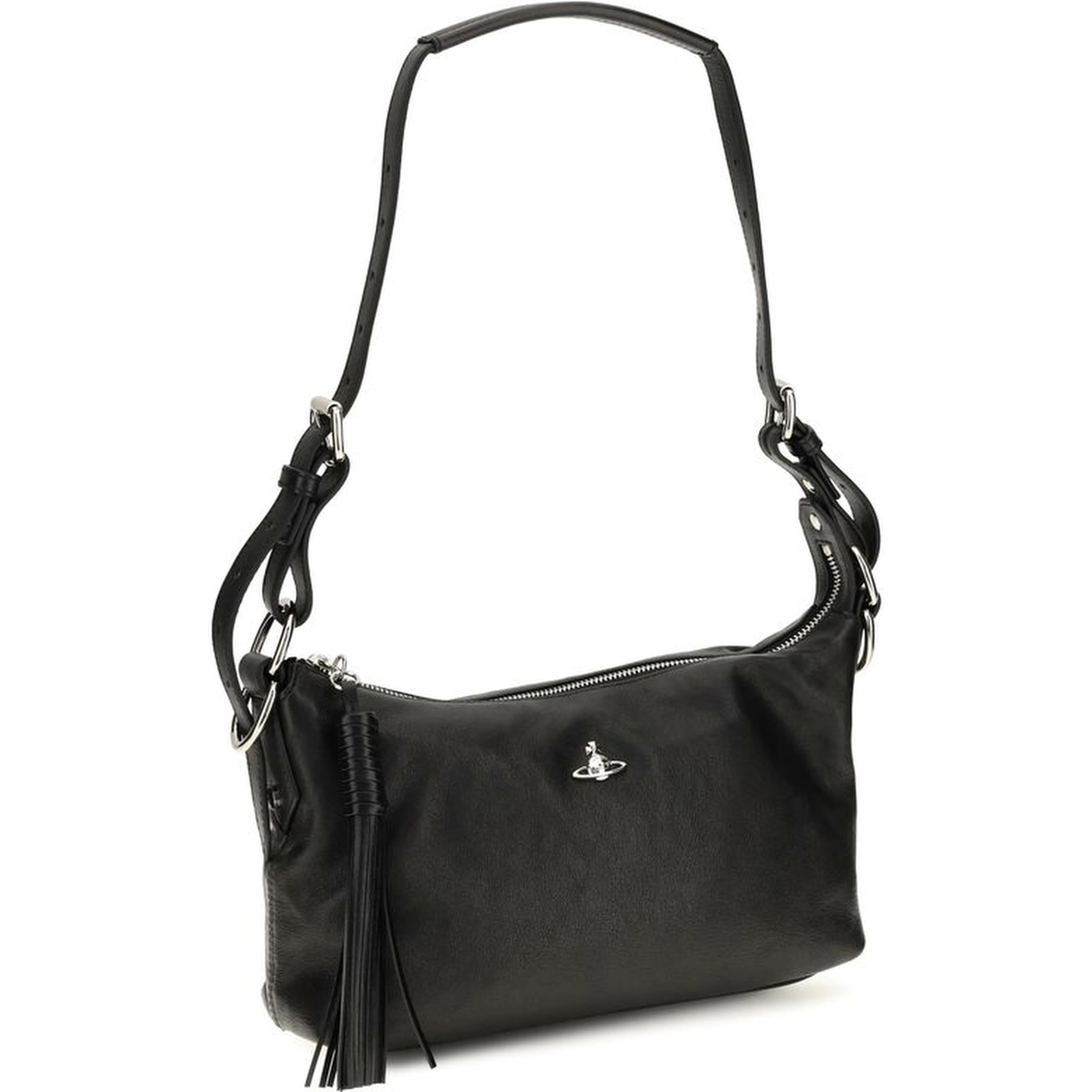 Black Lambskin Handbag