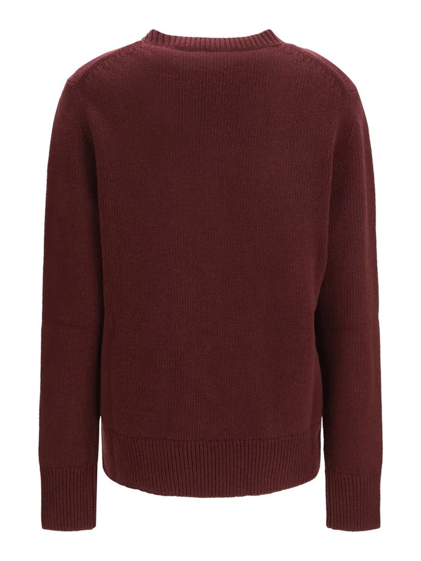 Bordeaux Wool Oves Aries Sweatshirt