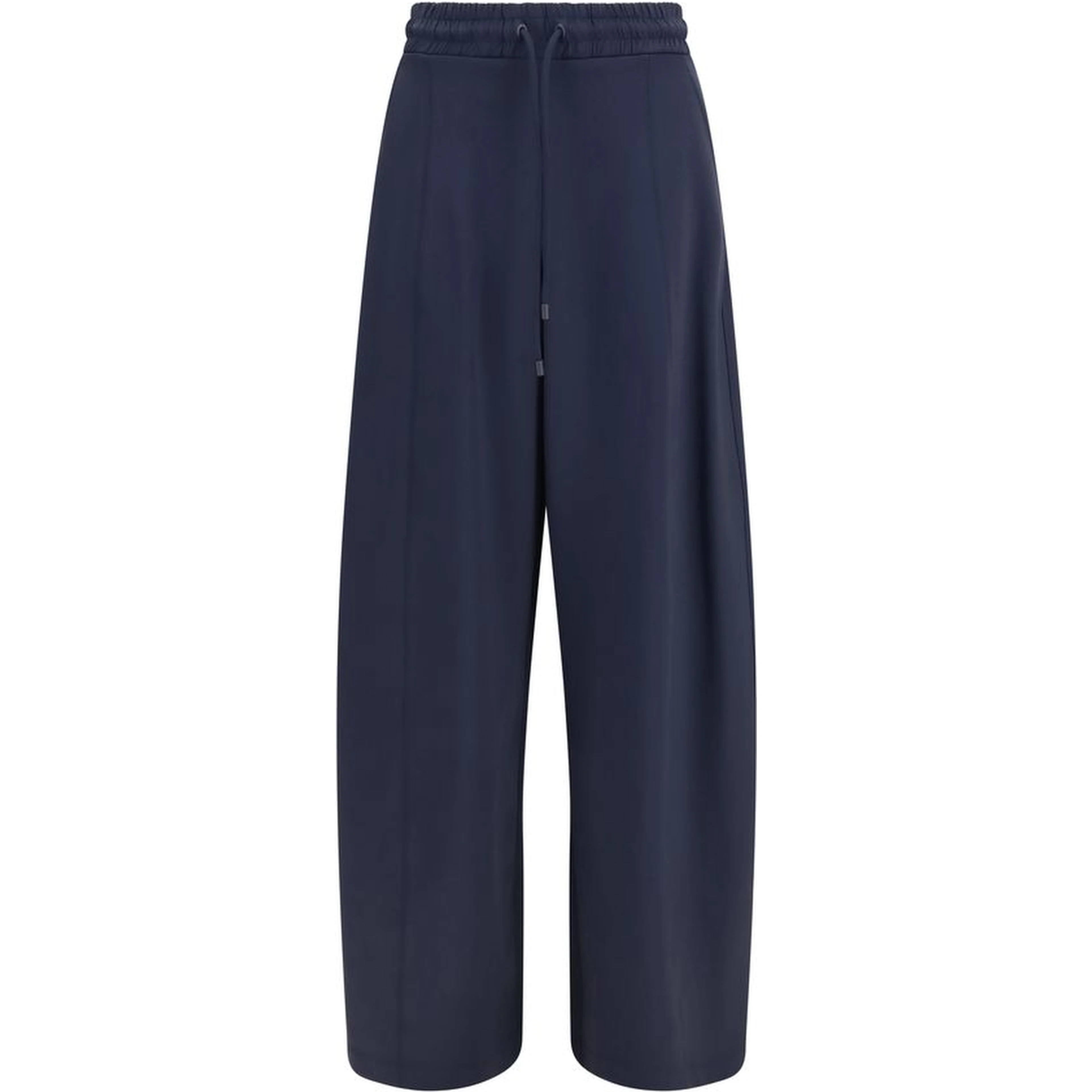 Blue Polyamide Casual Pants
