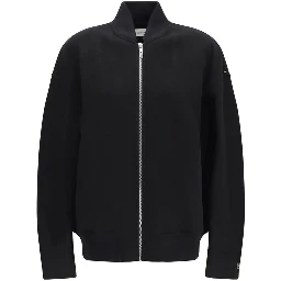 Black Wool Oves Aries Full-Length Jacket