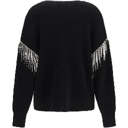 Black Wool Oves Aries Cardigan