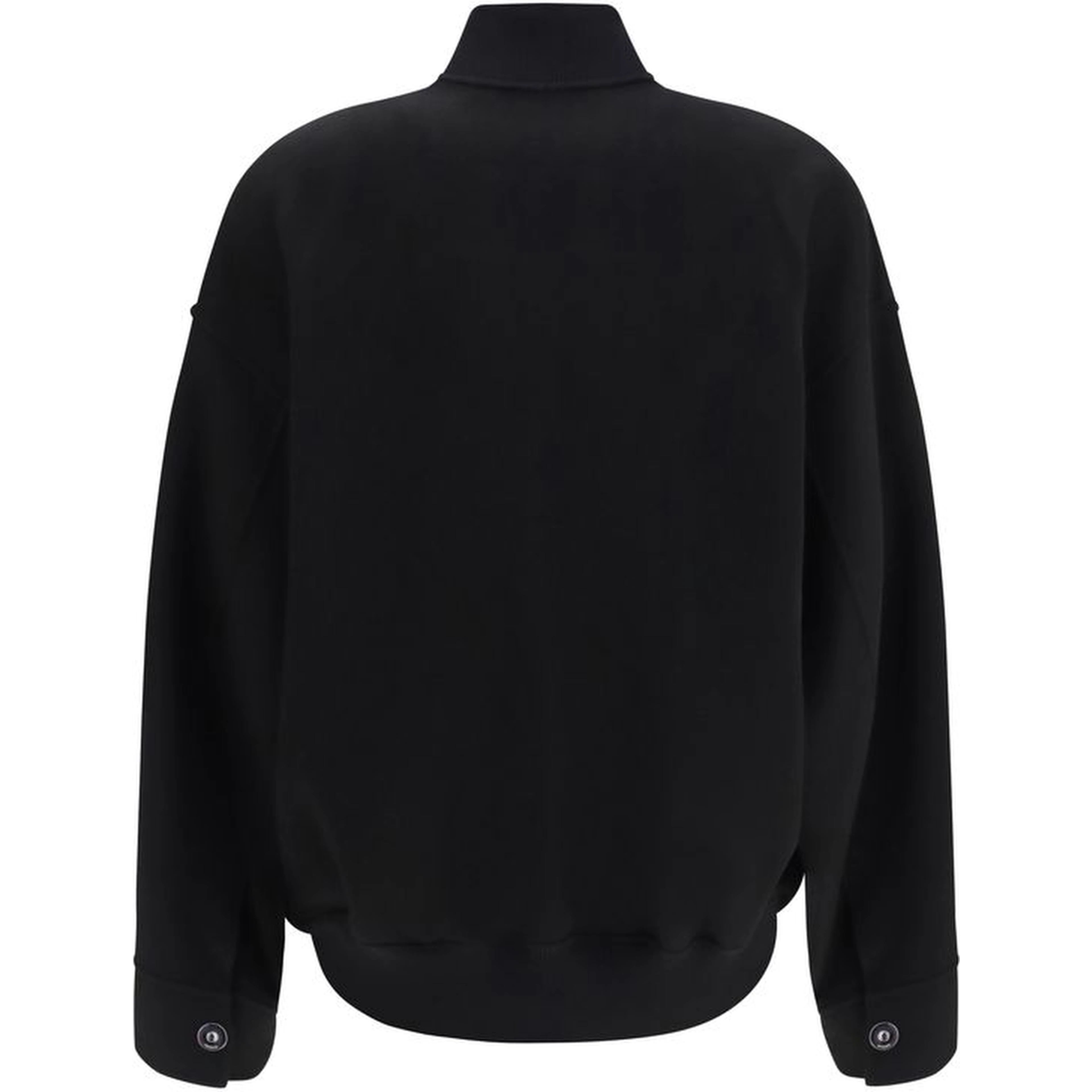 Black Wool Oves Aries Full-Length Jacket