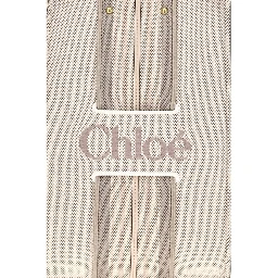 Beige Cotton Shoulder Bag