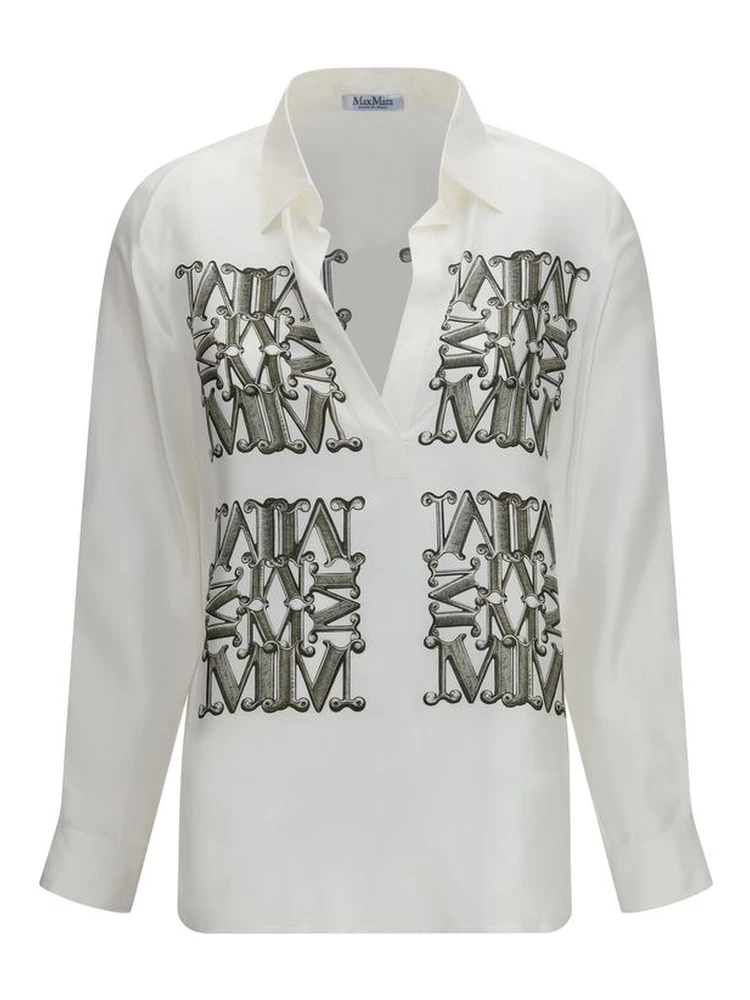 White Silk Dress Shirt