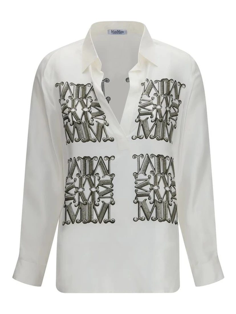White Silk Dress Shirt