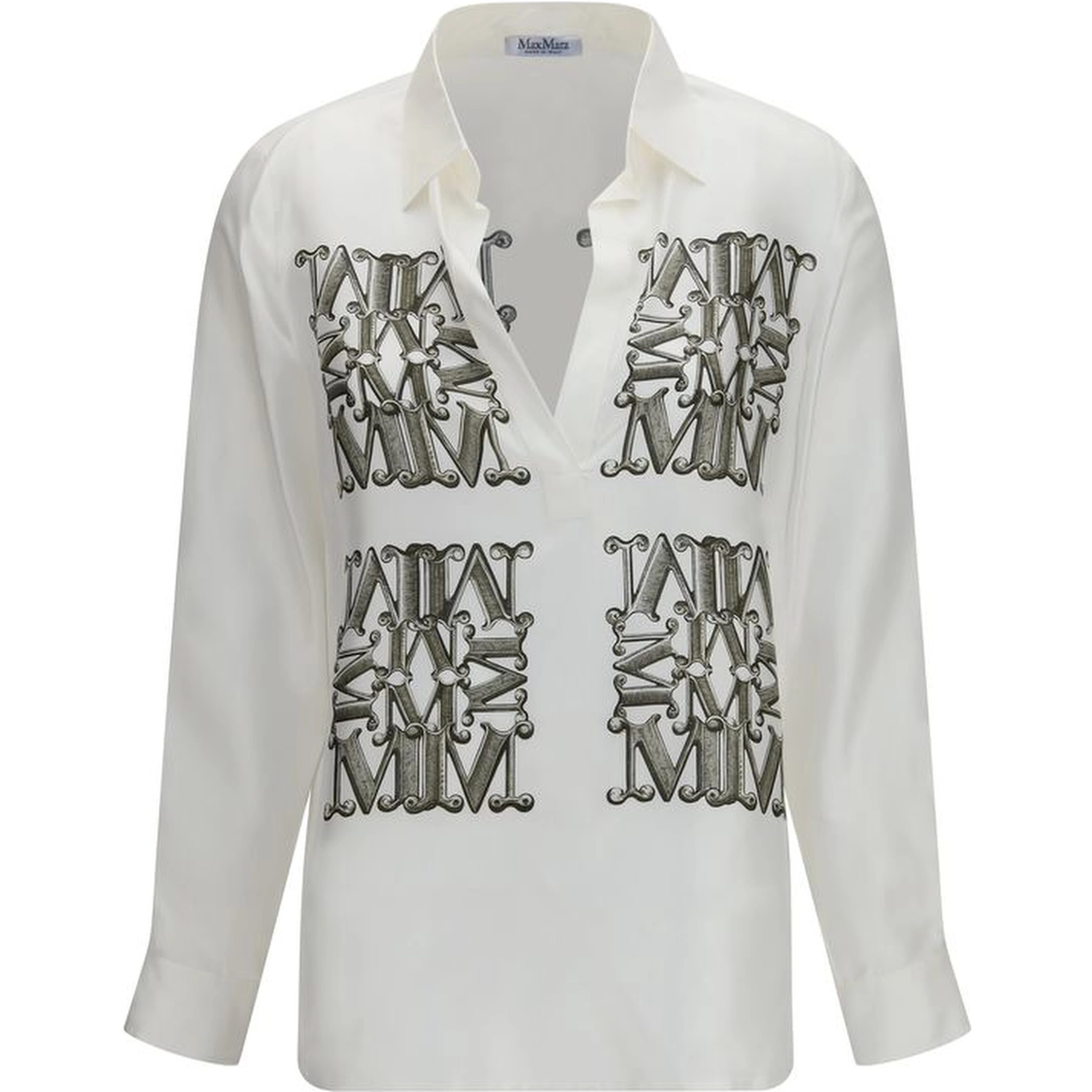 White Silk Dress Shirt