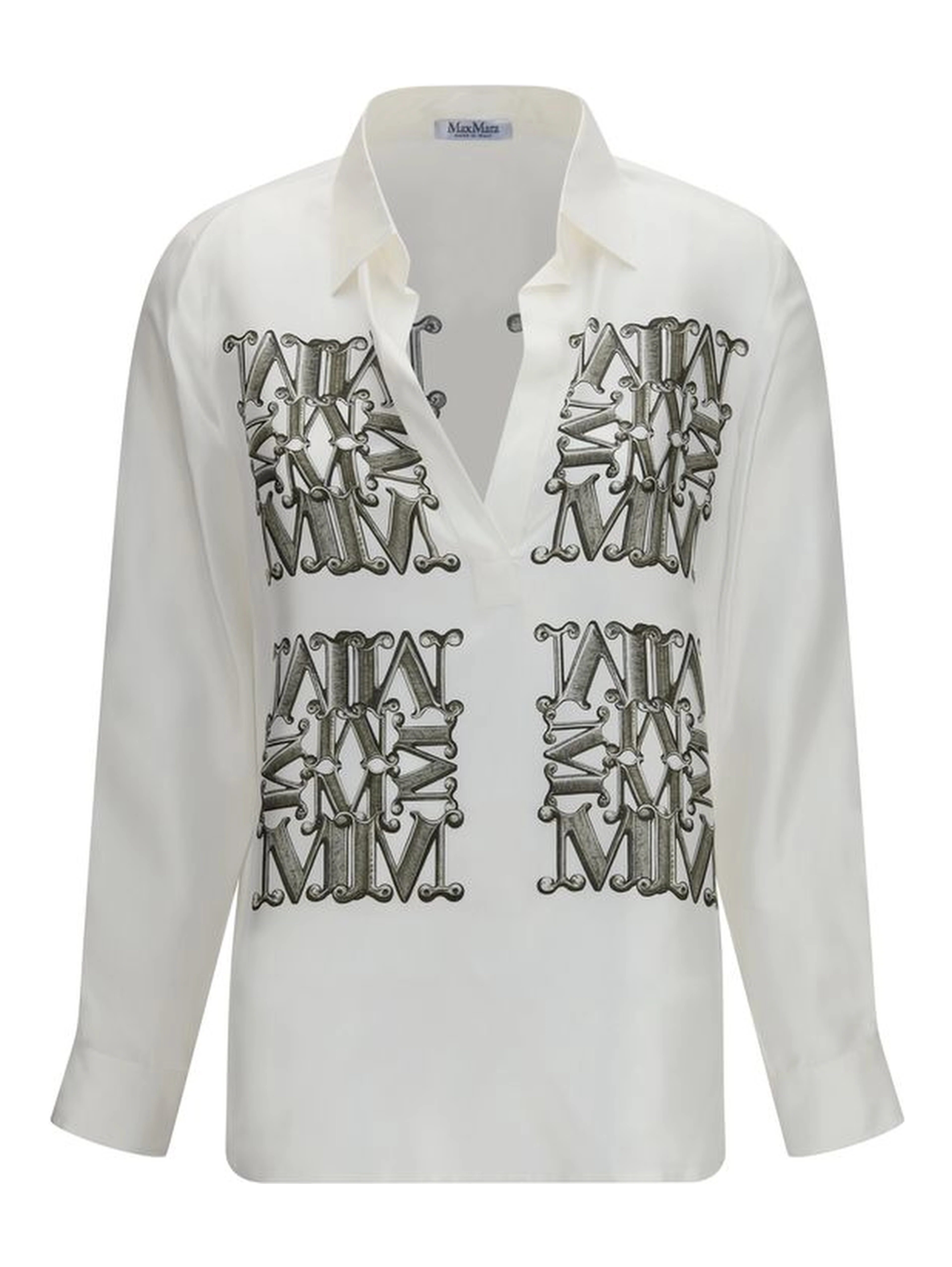 White Silk Dress Shirt