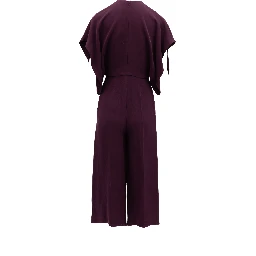 Women Dark Purple Jumpsuit