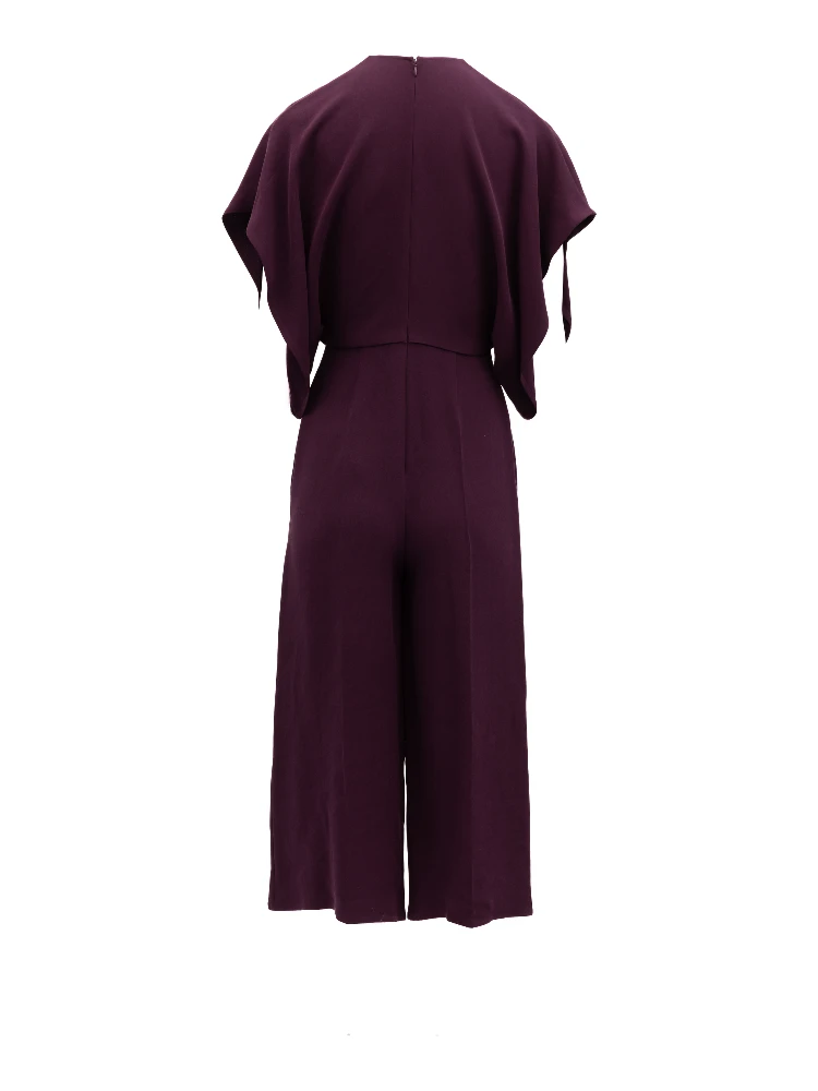 Women Dark Purple Jumpsuit