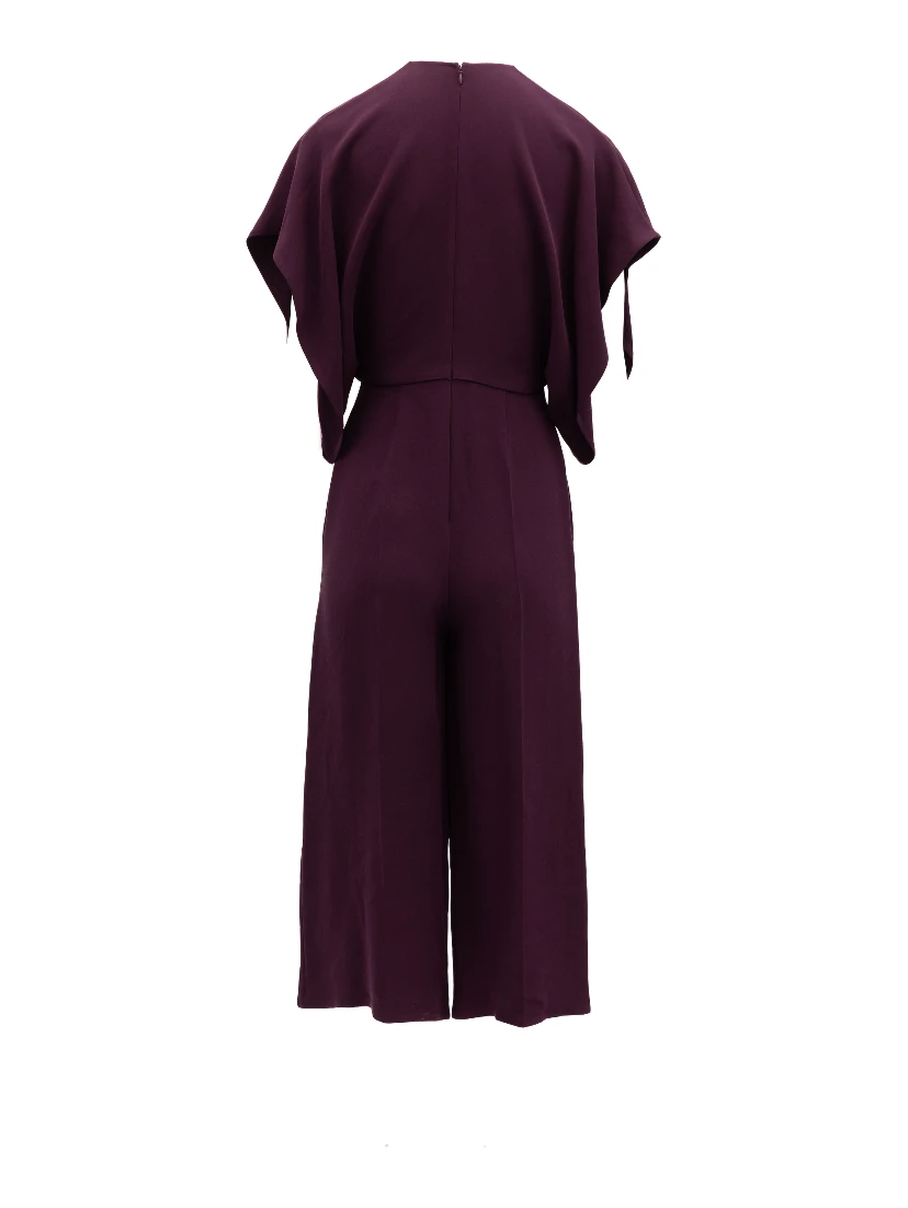 Women Dark Purple Jumpsuit