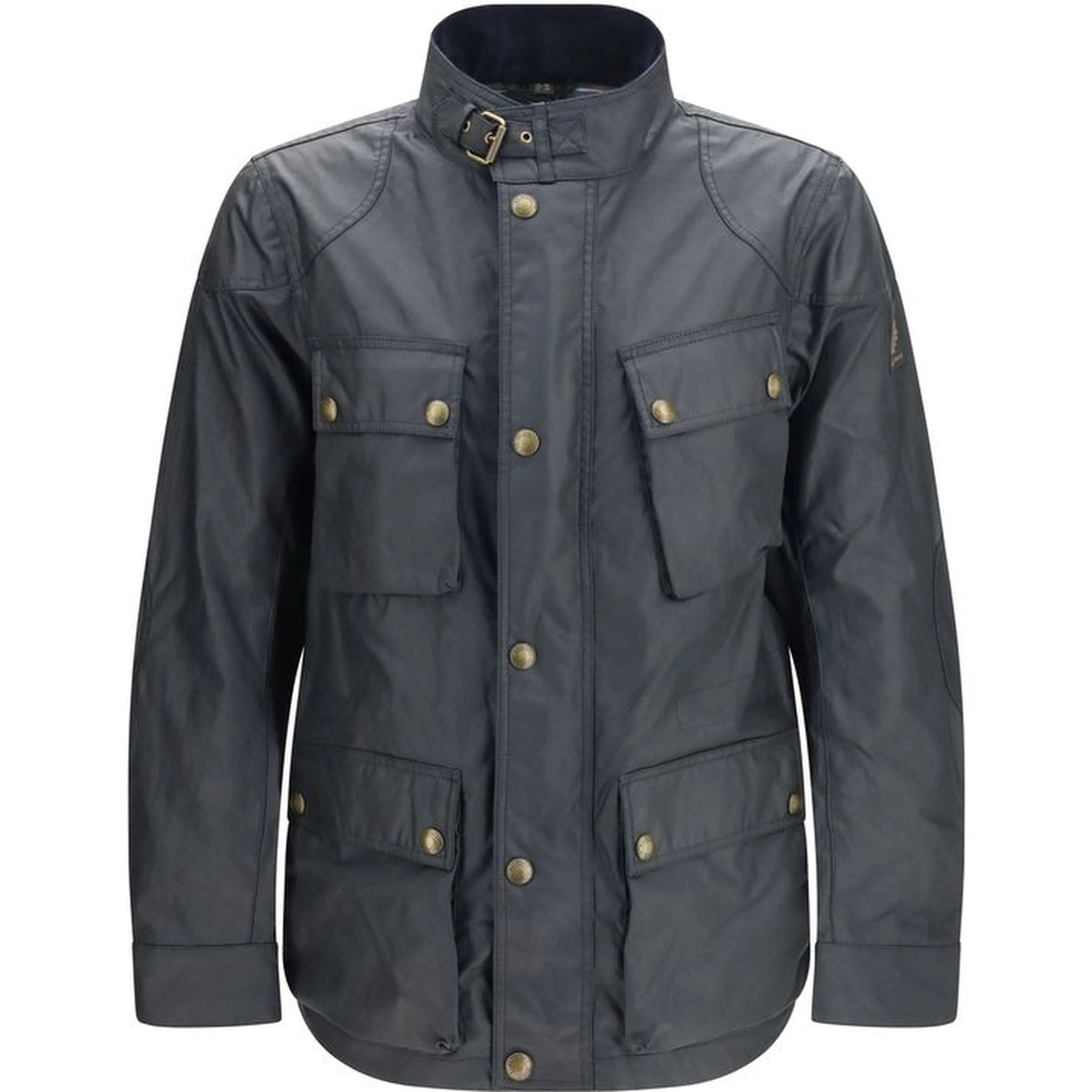 Blue Cotton Shell Jacket