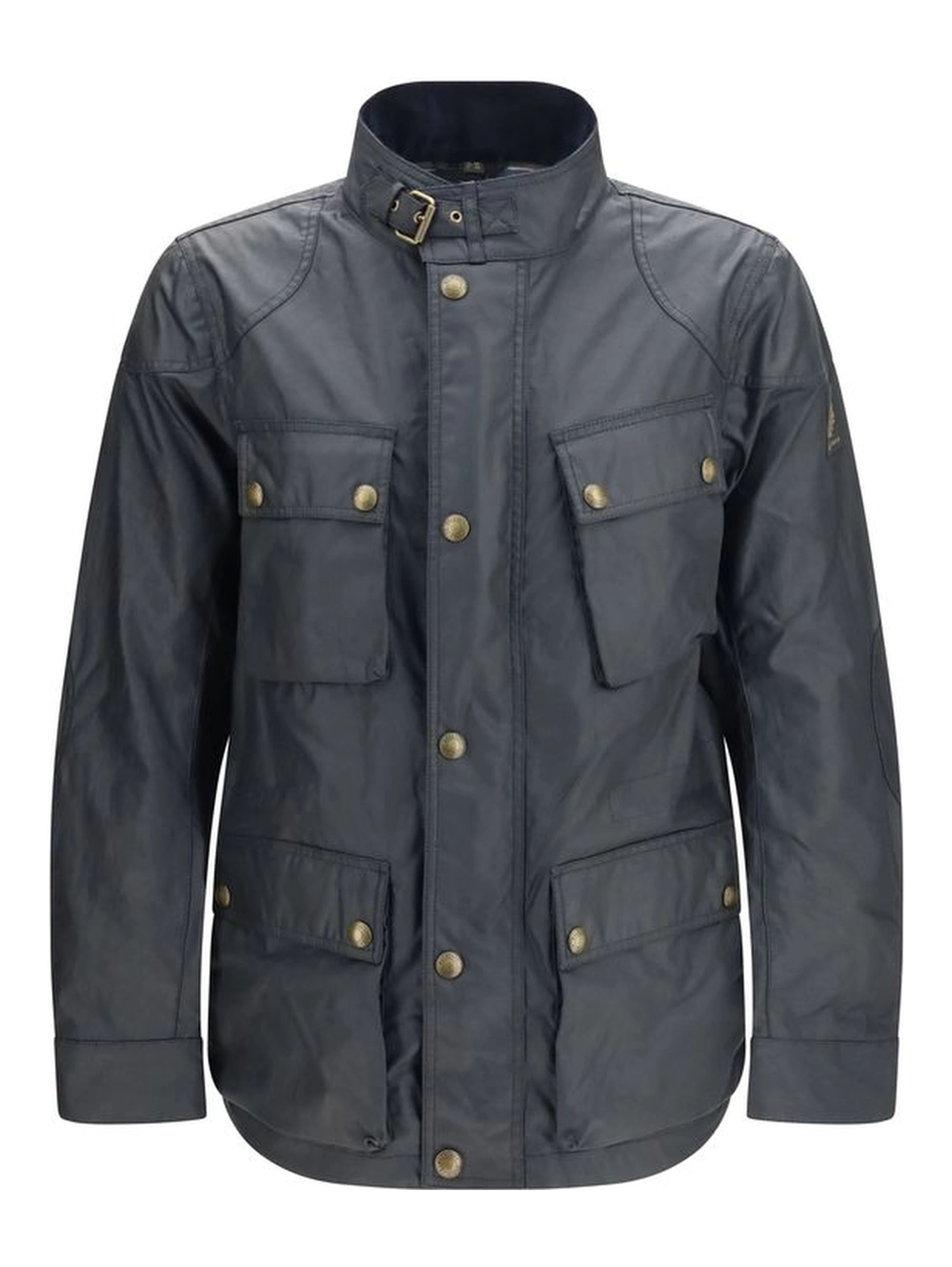Blue Cotton Shell Jacket