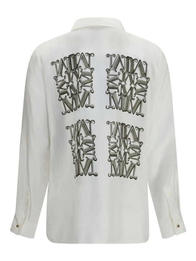 White Silk Dress Shirt alternative