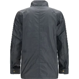 Blue Cotton Shell Jacket