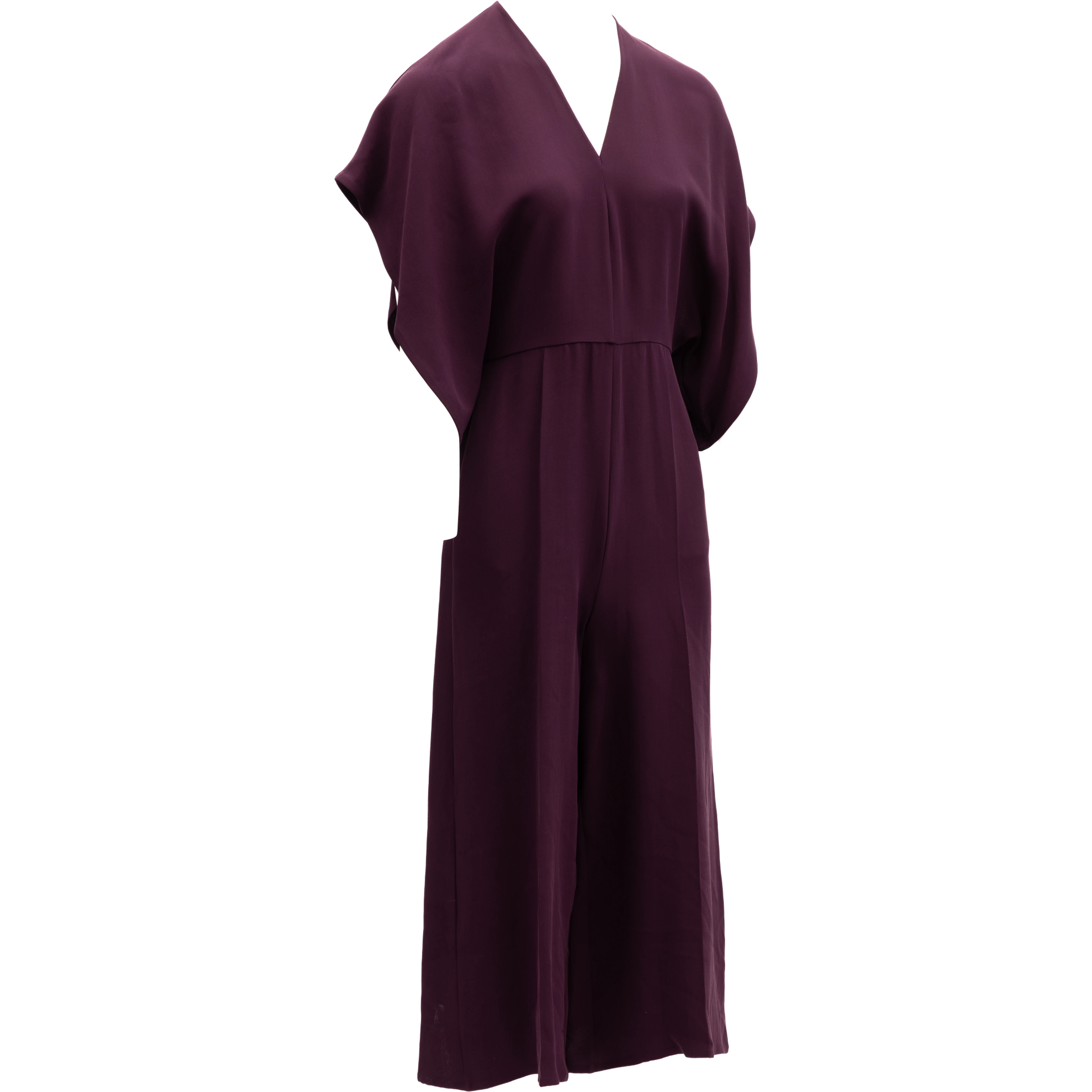 Women Dark Purple Jumpsuit