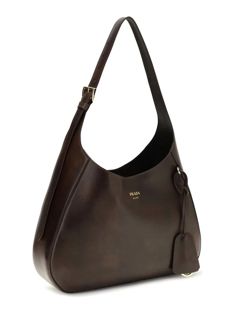 Brown Calf Leather Bos Taurus Shoulder Bag alternative