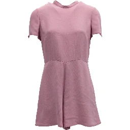 Pink Women Romper