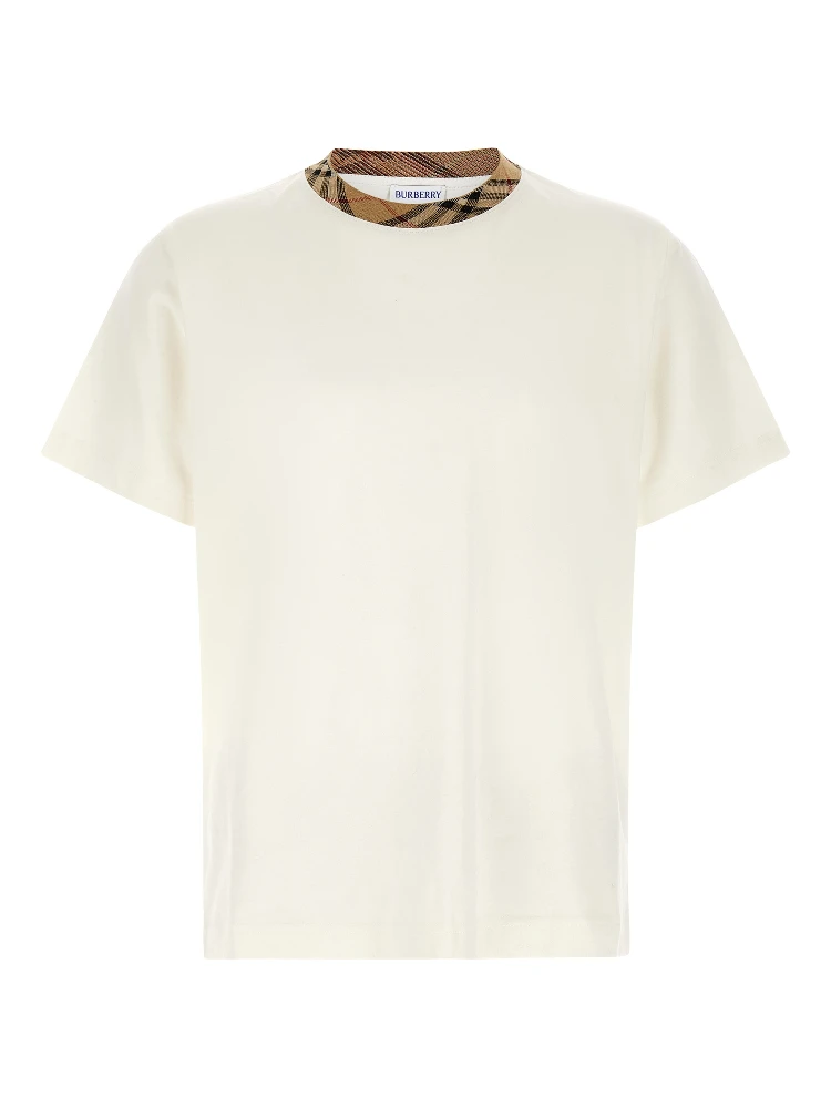 Beige Cotton T-Shirt