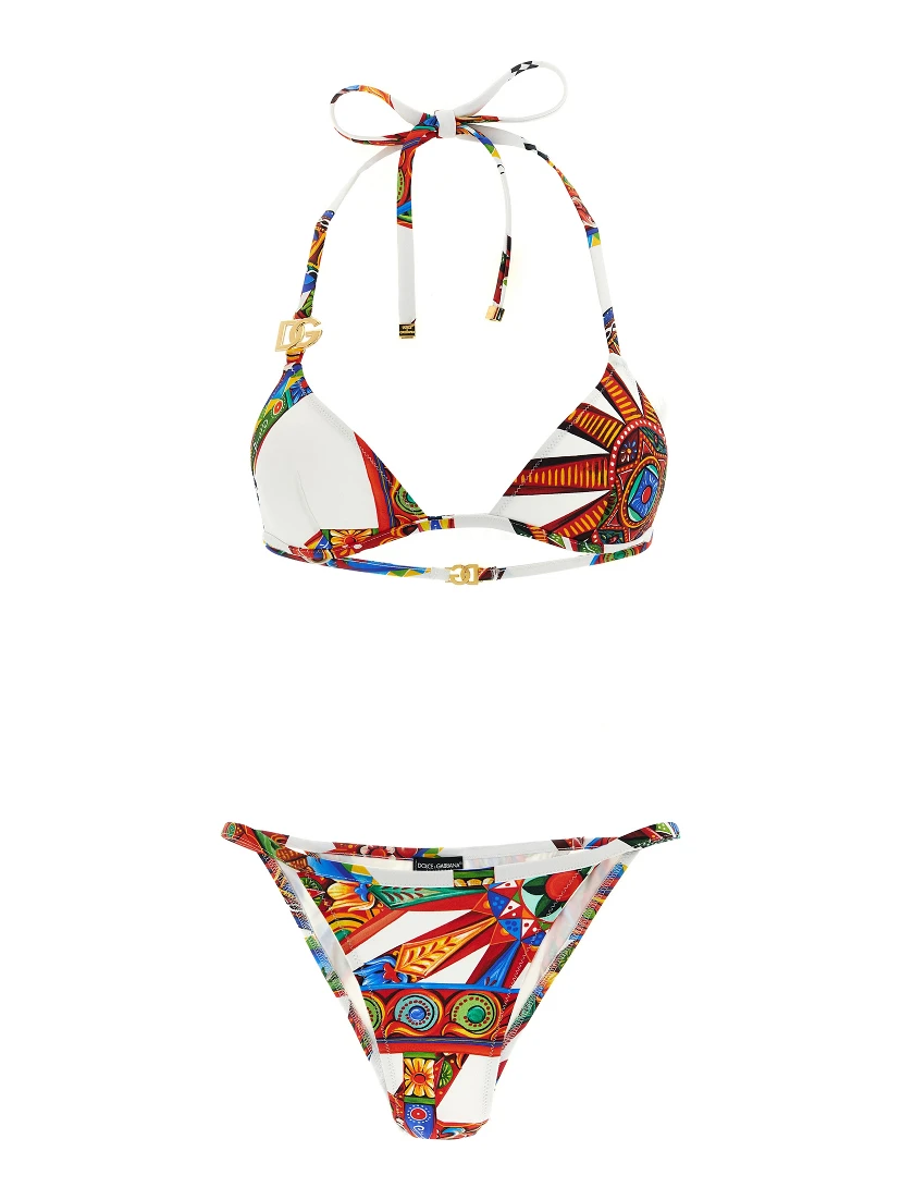 Multicolor Polyamide Bikini