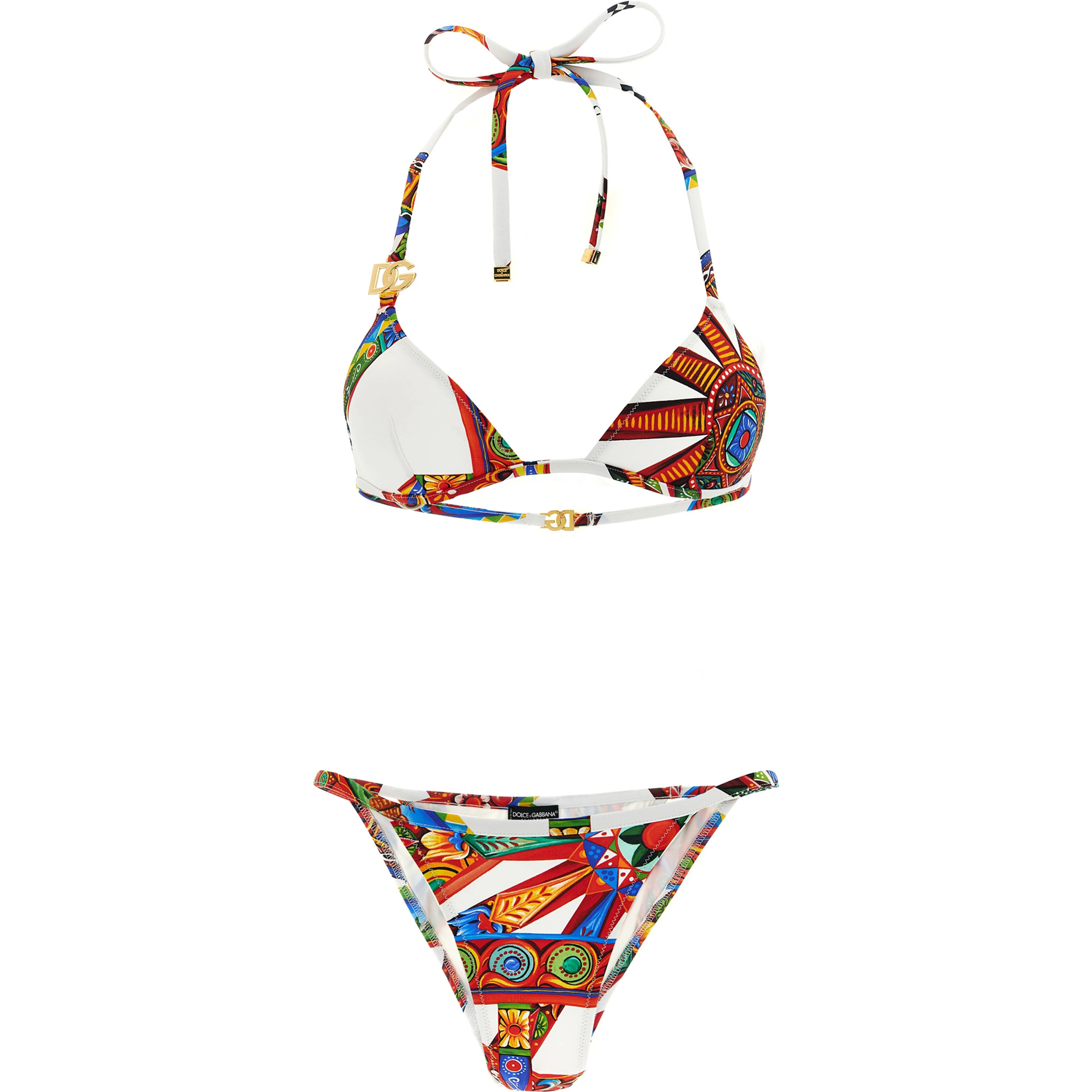 Multicolor Polyamide Bikini
