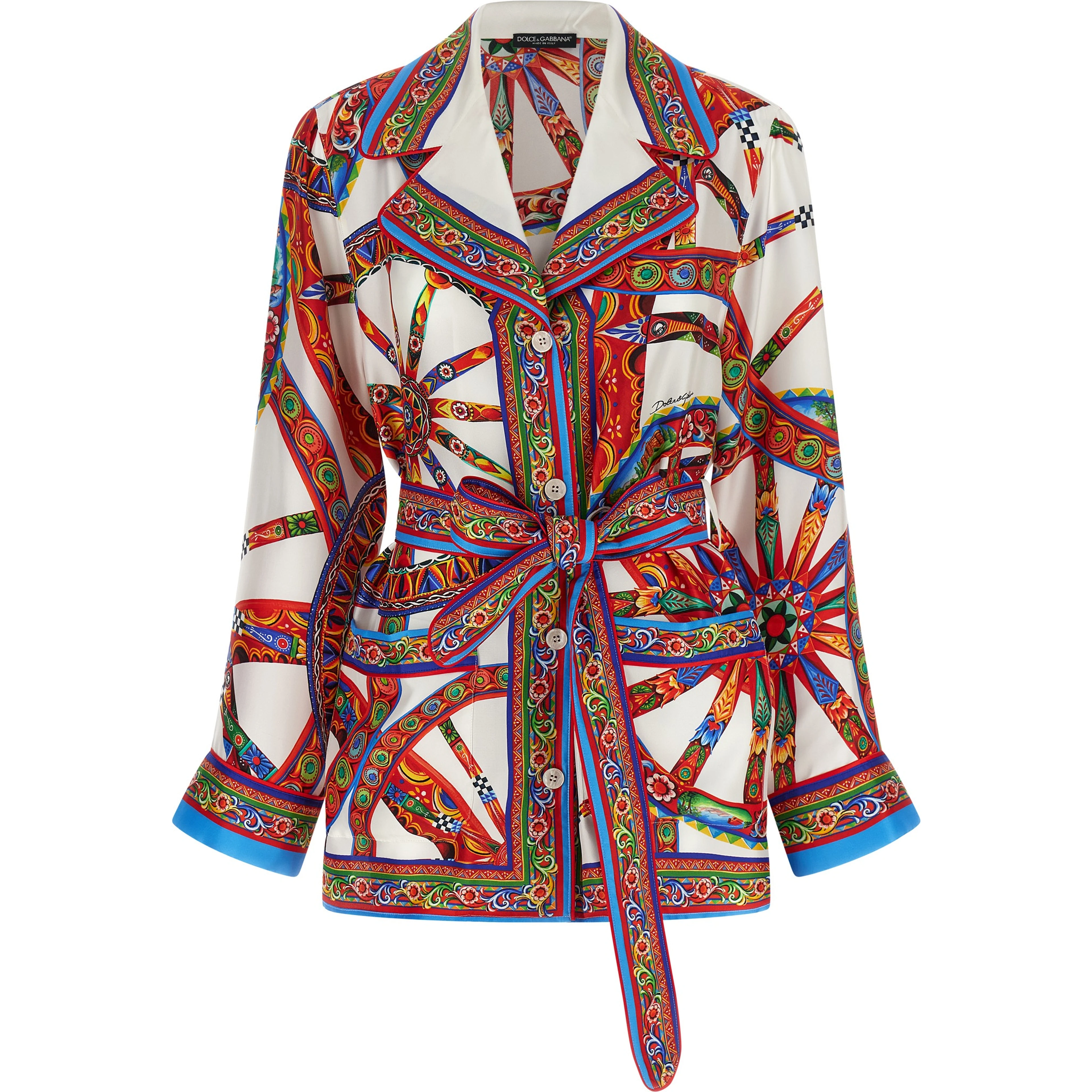 Multicolor Silk Blouse