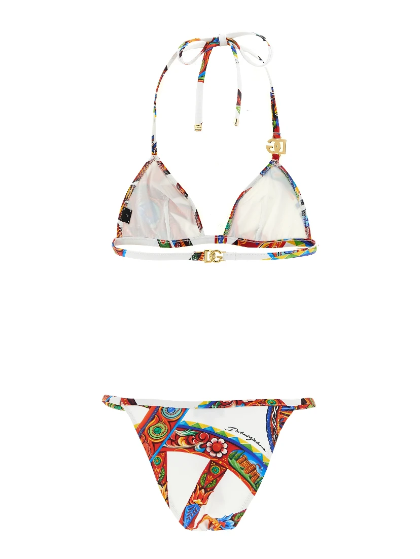Multicolor Polyamide Bikini