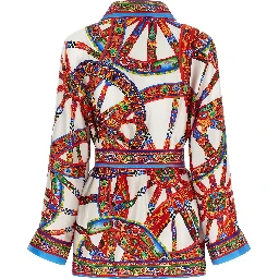 Multicolor Silk Blouse